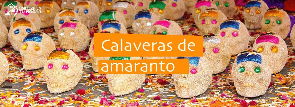 prepara calaveras de amaranto dia de muertos