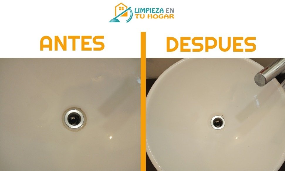 Antes y despues tarja