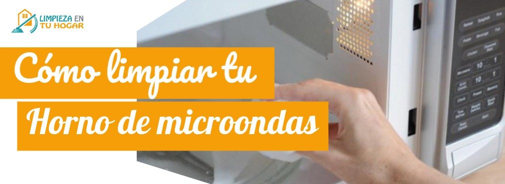 Limpia horno de microondas de forma rápida