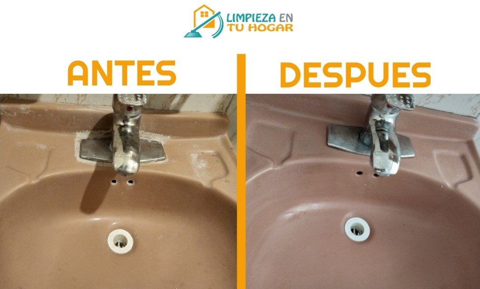 Antes y despues llave agua