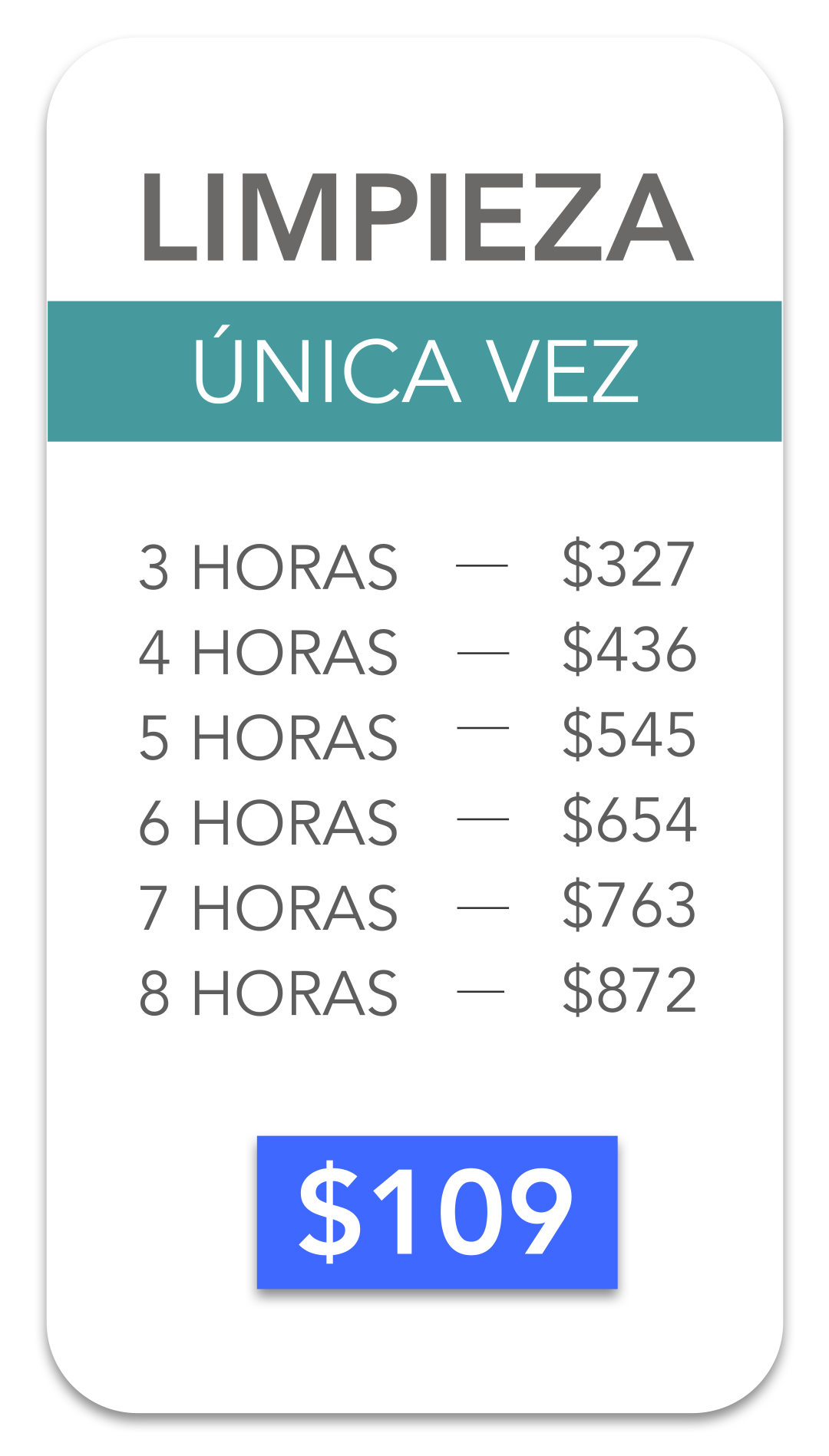 SERVICIO DE LIMPIEZA UNICA VEZ CDMX