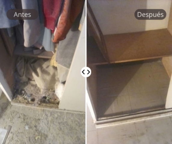 Servicio Limpieza mudanza closet CDMX